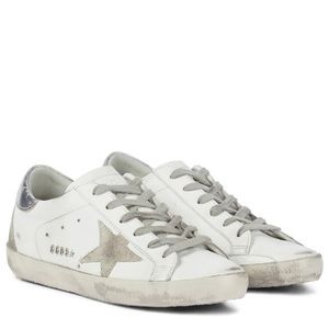 Golden goose superstar leather sneakers